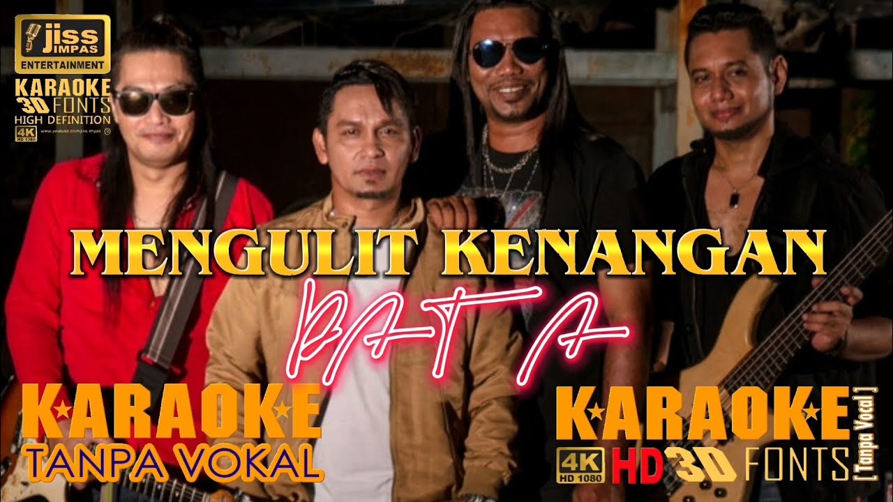 MENGULIT KENANGAN - DATA -KARAOKE HD [4K] Tanpa Vokal