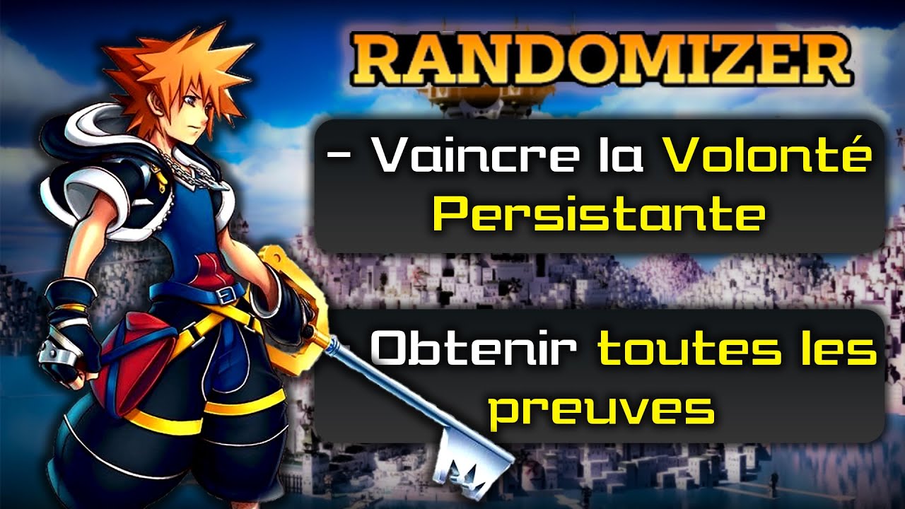On a fait une Course sur le RANDOMIZER Kingdom Hearts 2 (tout est aléatoire)