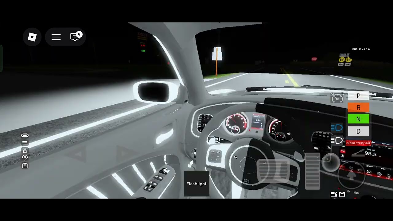 Driving on a partially potato
