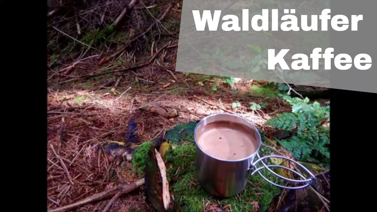 So schmeckt der Kaffee im Wald am besten &mdash; Bushcraft Waldk&uuml;che
