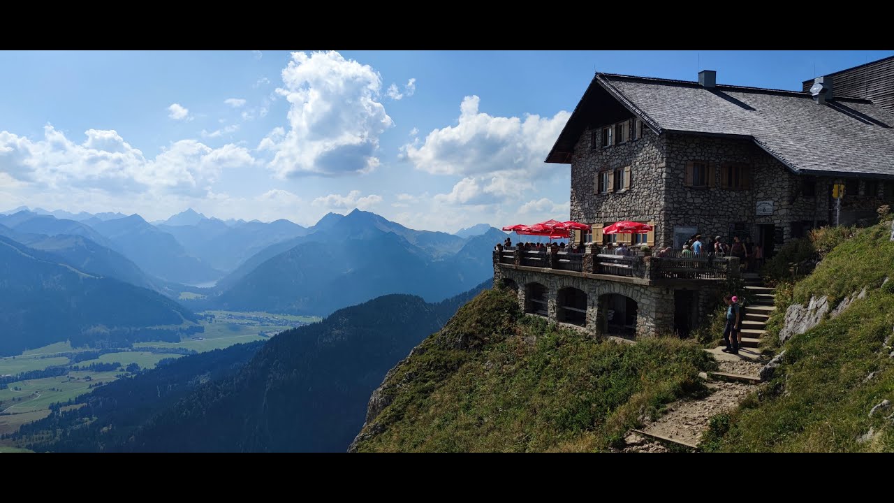 Aggenstein-Tour 2023 über die Reichenbachklamm und die Bad Kissinger Hütte