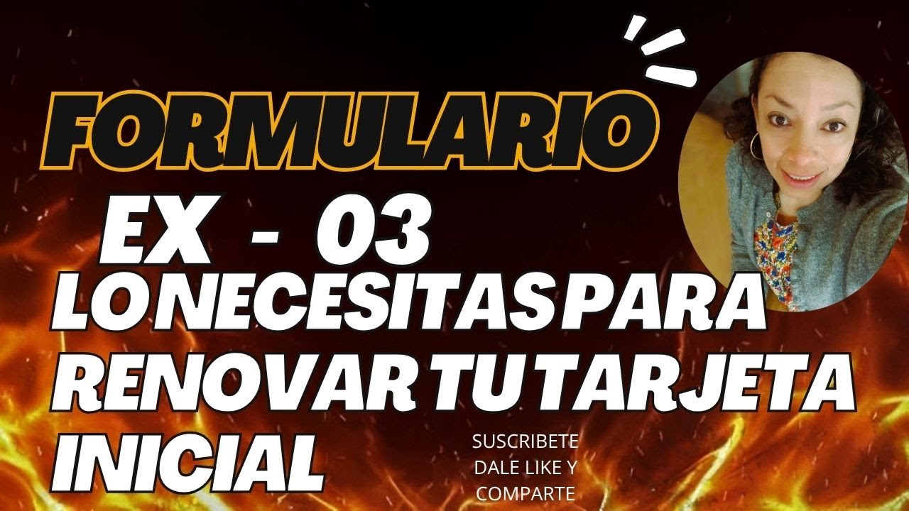 FORMULAIRIO EX-03
