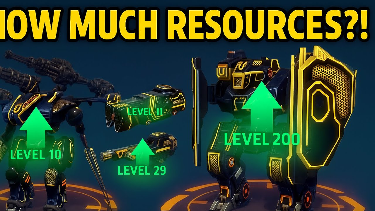 The TRUE Cost of Ultimate Upgrades (UE Titan, UE Robot & UE Weapons) | War robots game [WR]