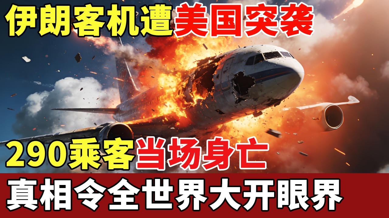 伊朗客机遭美国导弹突袭，290乘客当场身亡，真相曝光后令全世界大开眼界【历史档案】