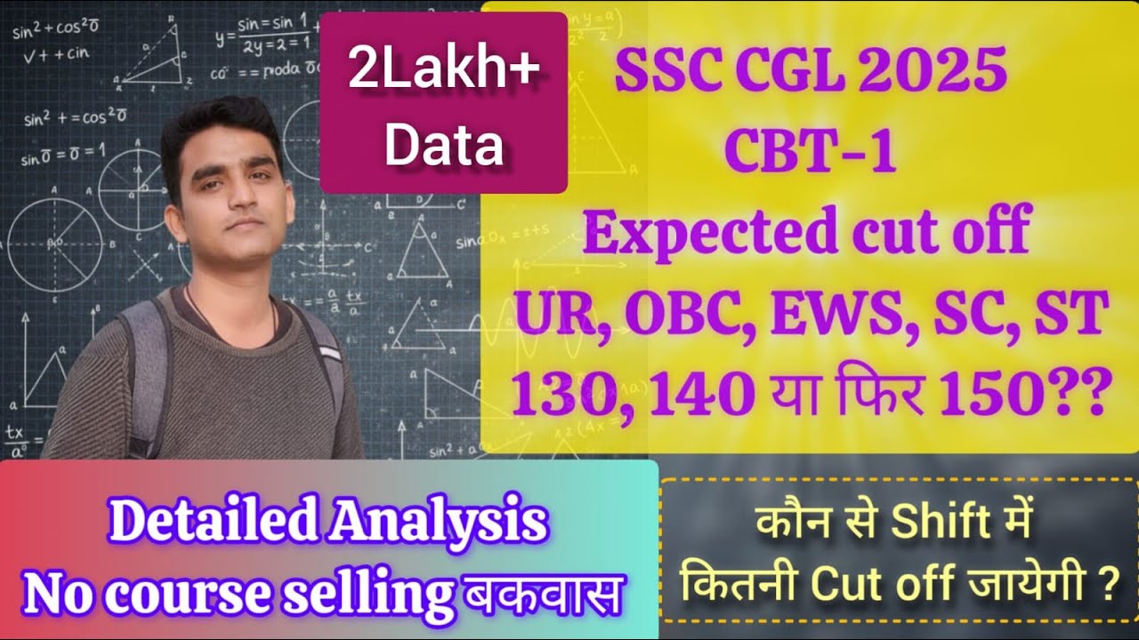 What Will Be SSC CGL 2025 Cut Off WITH 2 LAKH DATA? (Category-wise Prediction) by Raghukul Academy