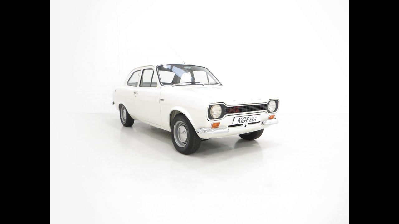 An AVO Club Registered and National Day Winning Mk1 Ford Escort Twin Cam - SOLD!