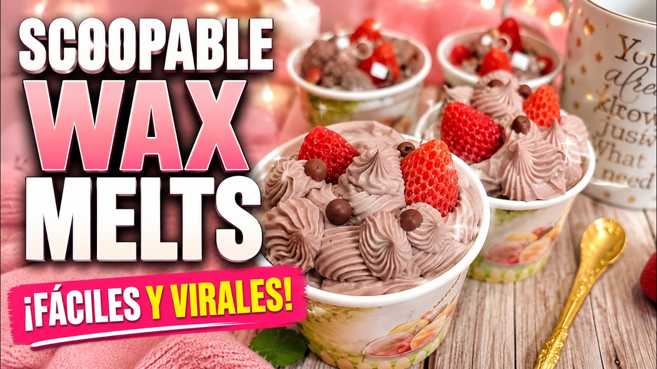 🔥 Как создавать вирусные Scoopable Wax Melts: секретная формула для кремовой текстуры 🤑