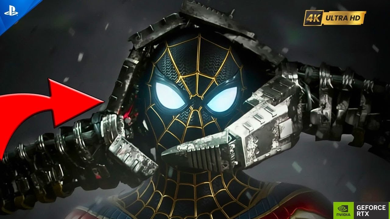 Final Battle in 4K | Spider-Man Faces Doctor Octopus | Remastered