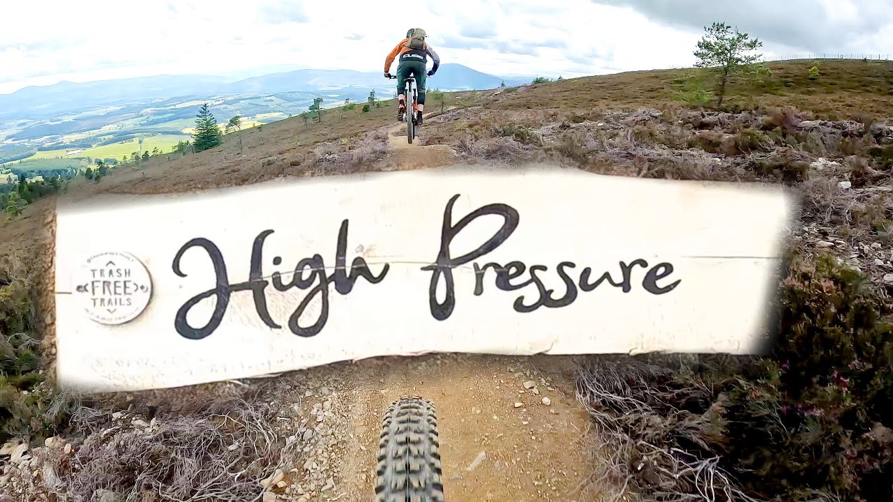 High Pressure - Tarland Trails - Scotland MTB Red Flow Trail