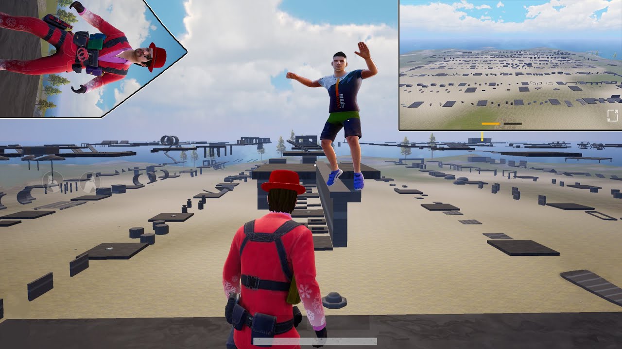 فلم ببجي موبايل : تحدي اطول باركور في العالم 250 طبقة !!؟ 🔥😱