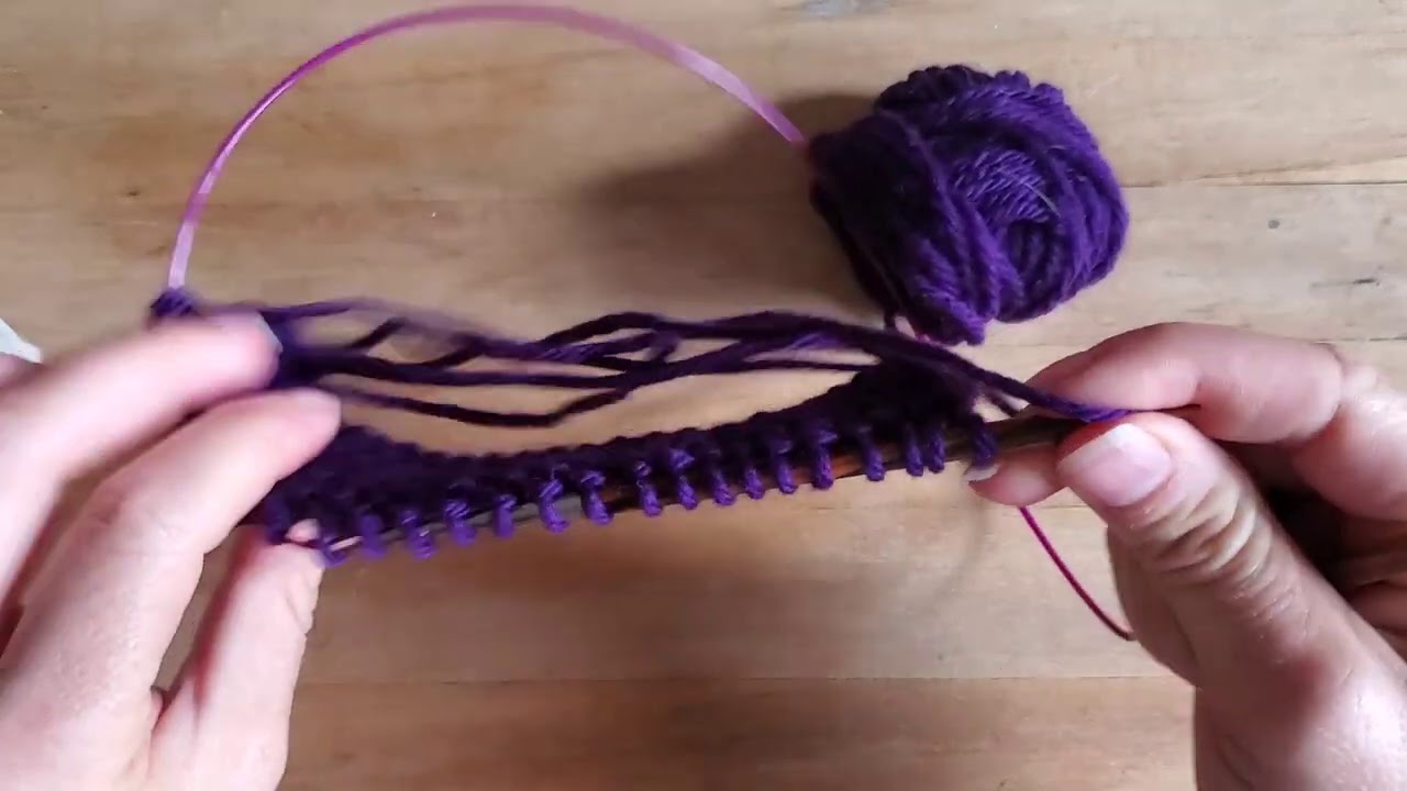 Tutoriel Tricot - Faire un échantillon en rond