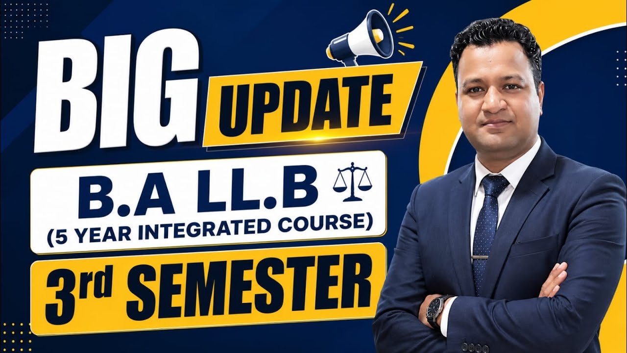 BA.LL.B | 3rd Semester | #guruji_law_classes #ballb #entrance_exam #gurujiclasses
