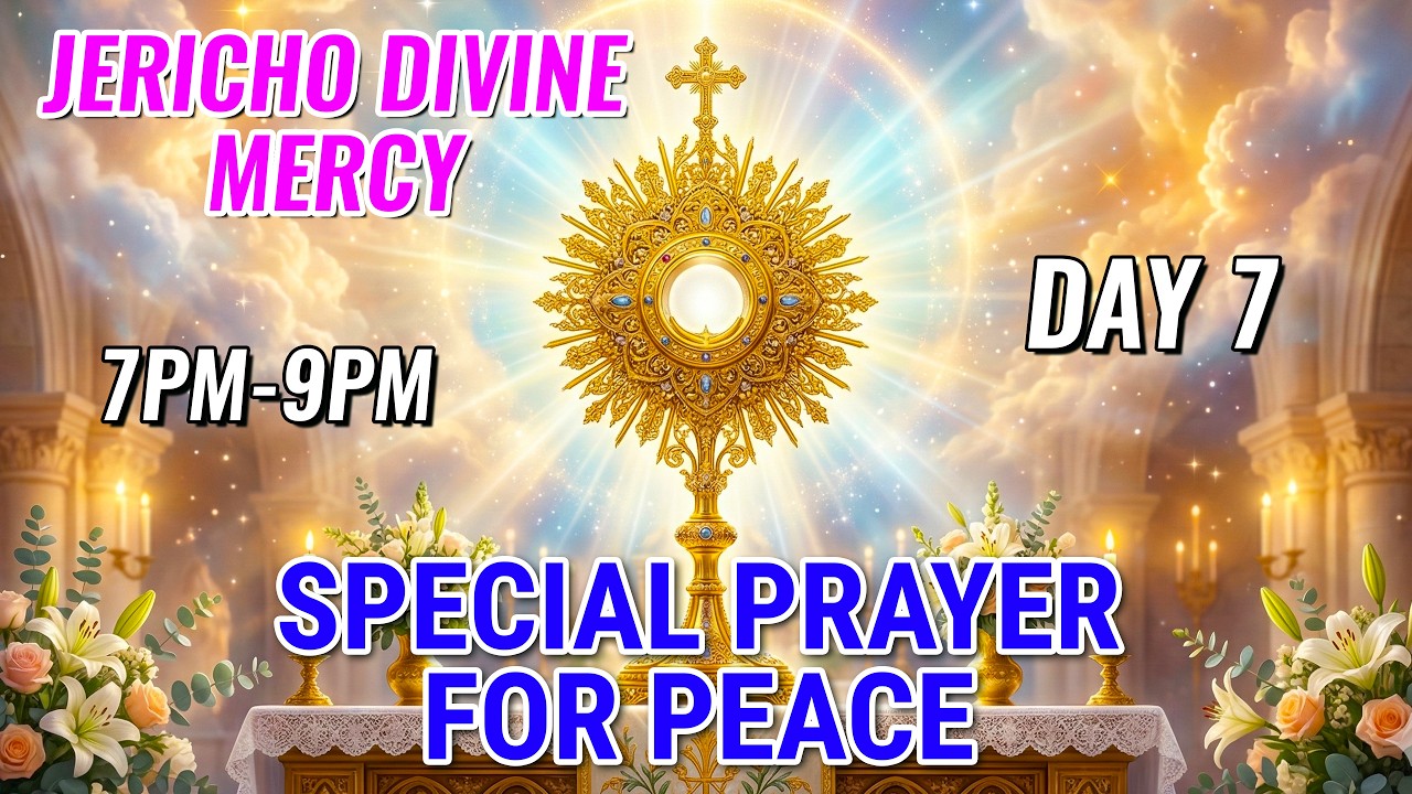 SPECIAL PRAYER FOR PEACE | JERICHO DIVINE MERCY | 7pm-9pm |DAY 7 | Br Prakash Dsouza | 7th Mar 2026
