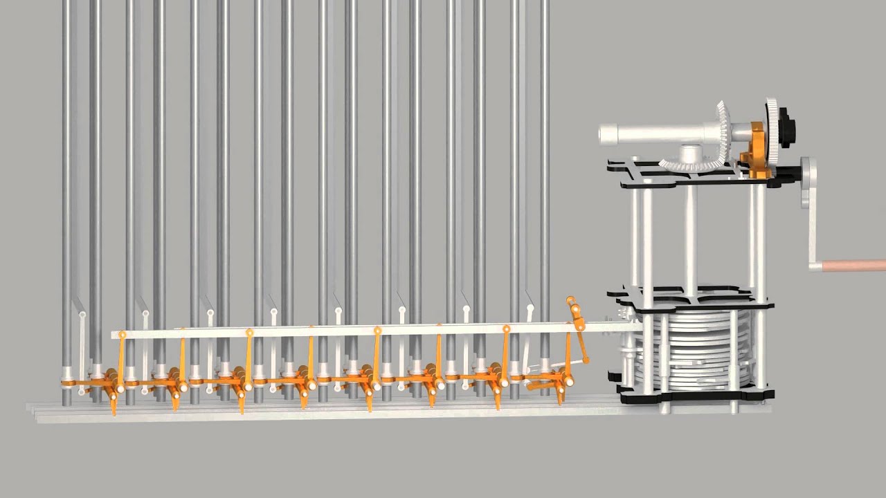 Babbage's Difference Engine No. 2, Part 4:  The Control Section