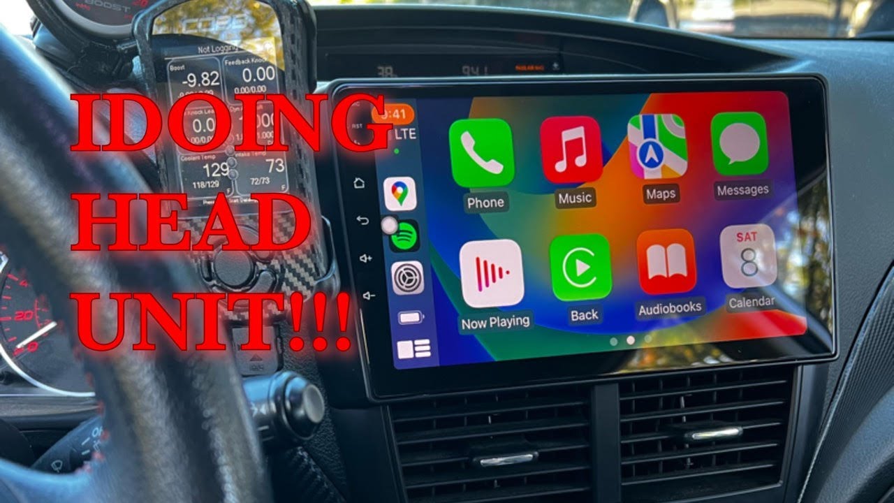 Installing The Idoing Head Unit In The WRX (08-14)