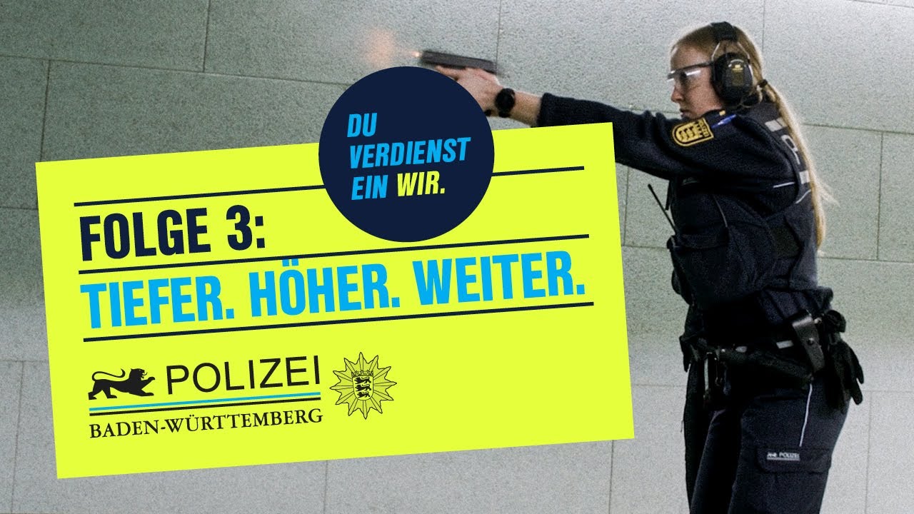Vivien. TIEFER. HÖHER. WEITER. (Polizistin bei der Polizei BW) | DU verdienst ein WIR (3/18)
