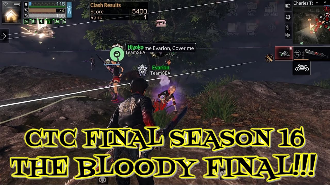 Lifeafter CTC Bloody Finale Season 16 TeamSEA , HUKBO, Hendai , 7SINS Charlestown War PVP