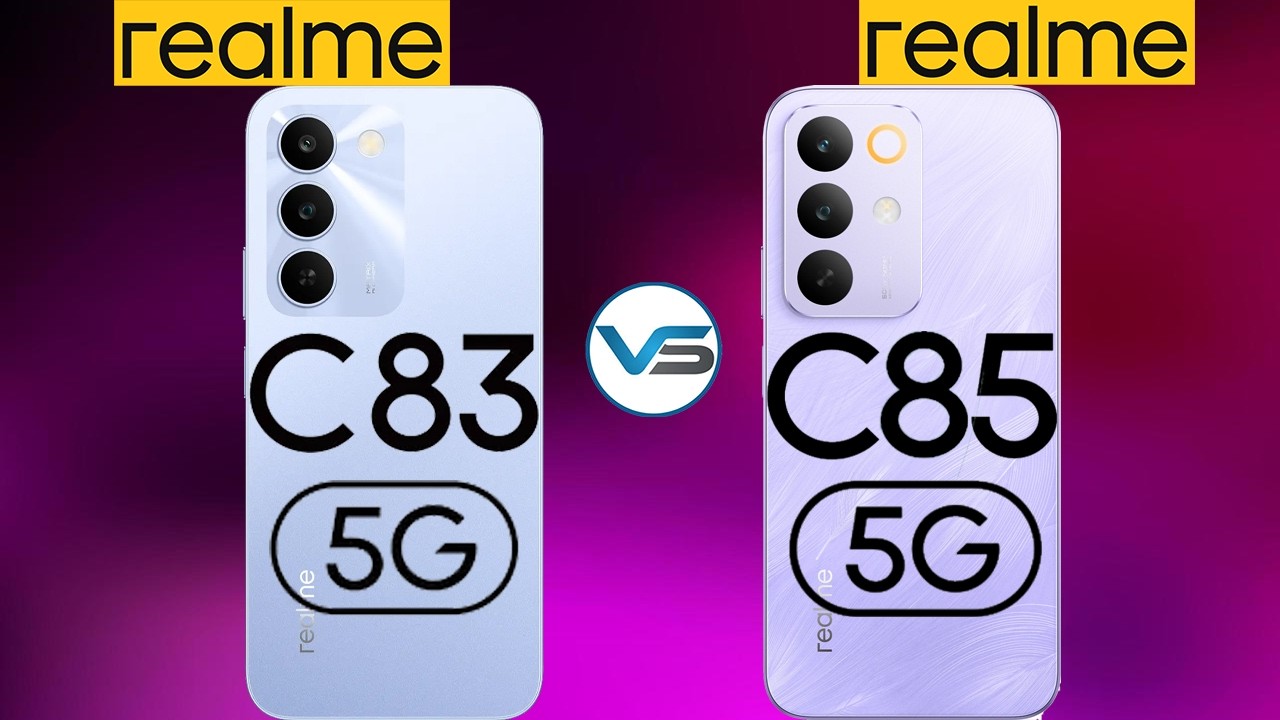 Realme C85 5G VS Realme C83 5G | Realme C83 5G VS Realme C85 5G | Realme C85 SERIES