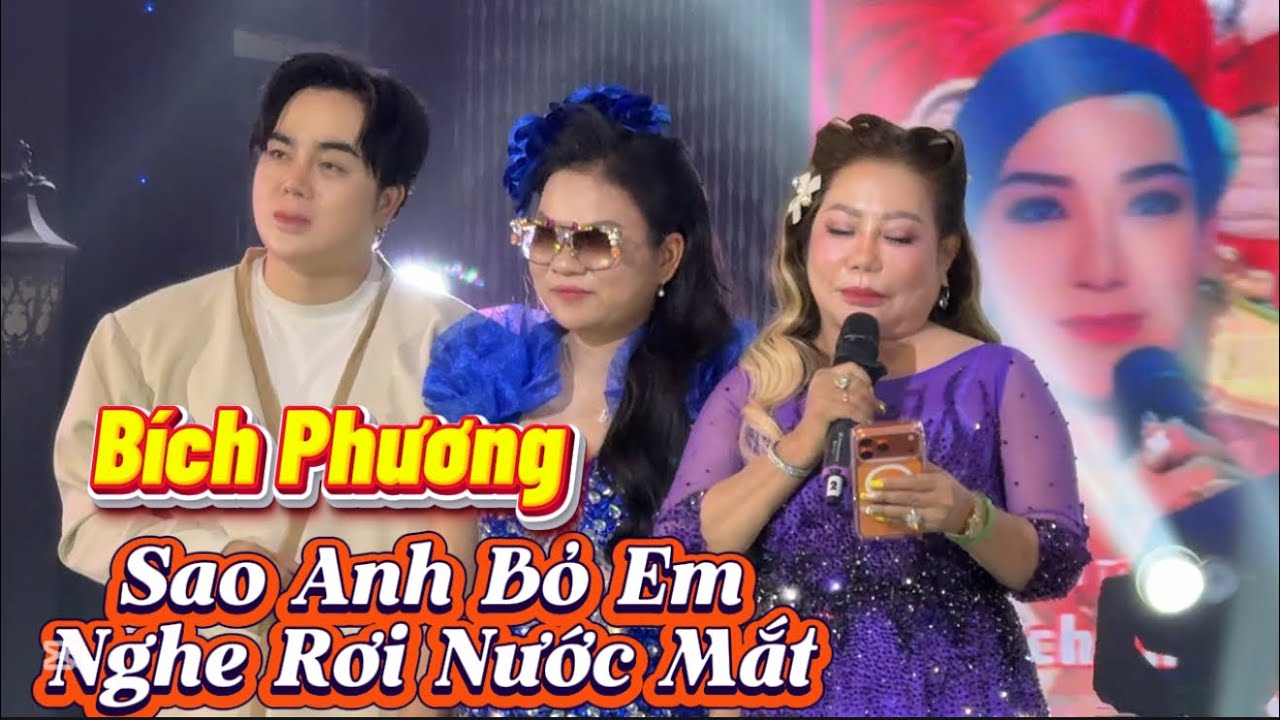 Bích Phương Giao Lưu Đêm Nhạc Rất Hay Quà Xúc Động Sao Anh Bỏ Em Nghe Rơi Nước Mắt 