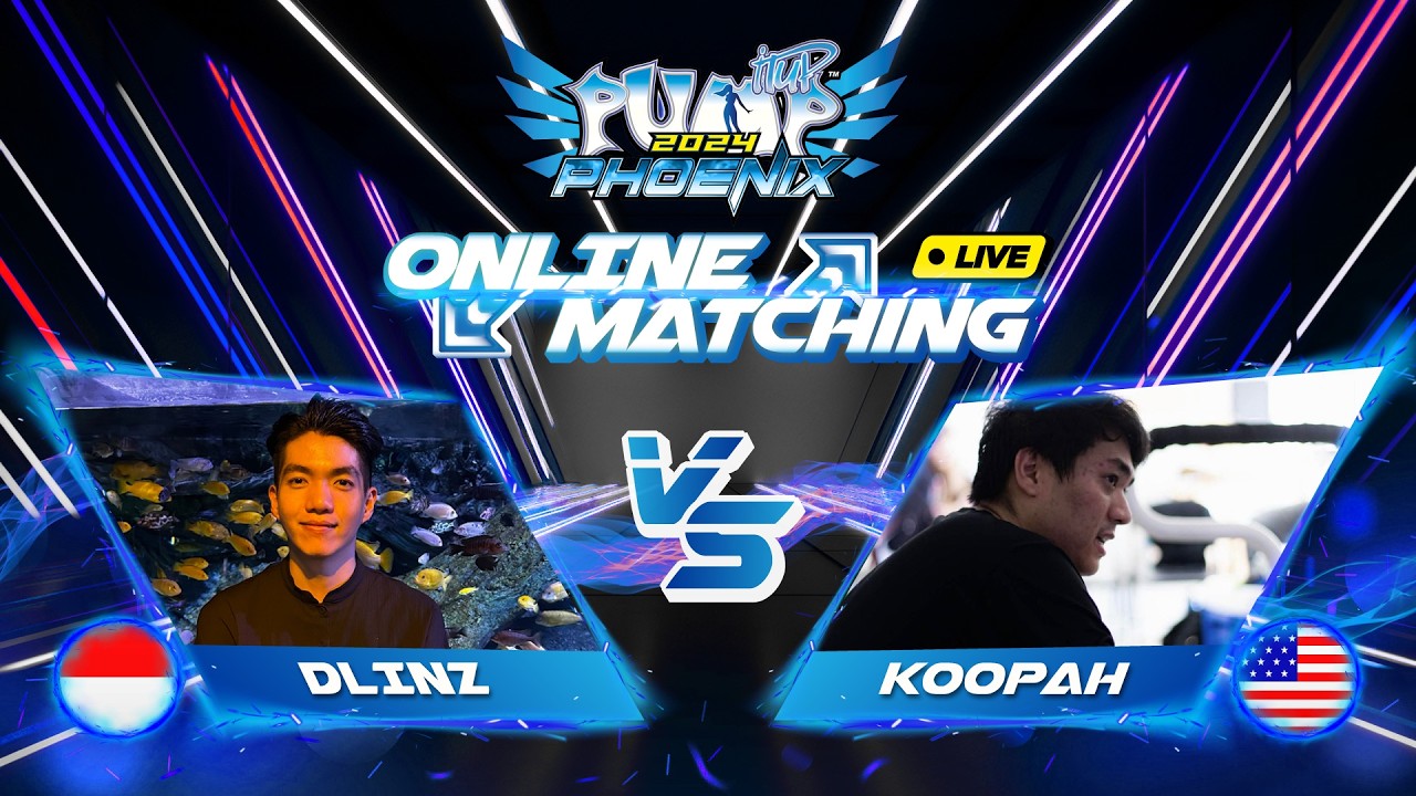 ONLINE MATCHING | Dlinz (Indonesia) vs Koopah @koopah_piu (USA) | PUMP IT UP PHOENIX (28/2/26)