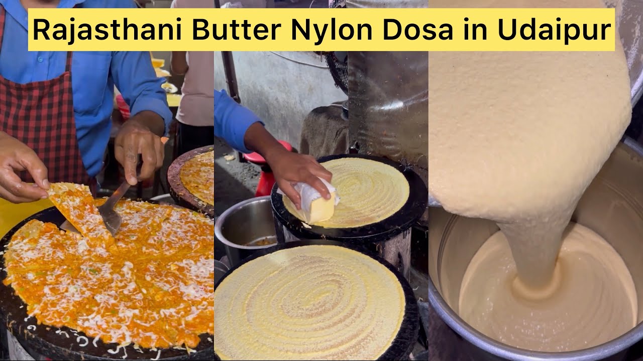Rajasthani Butter Nylon Dosa in Udaipur |  Unique Dosa in Rajasthan