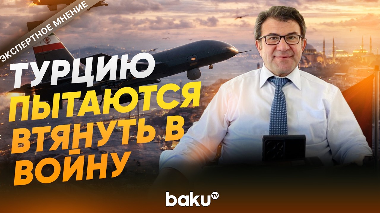 Хусамеддин Инач об иранских дронах в турецком небе - Baku TV | RU
