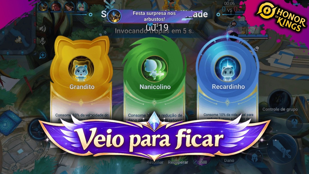 OS NOVOS DUENDITOS DO SUPERFLUXO VIERAM PRA FICAR | HONOR OF KINGS