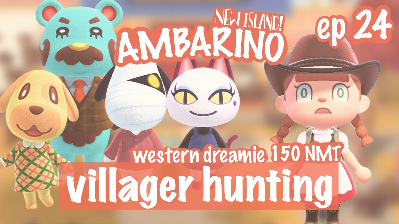 150 TICKETS IS TOO MUCH 🐻 Wild West Villager Hunt | Animal Crossing New Horizons