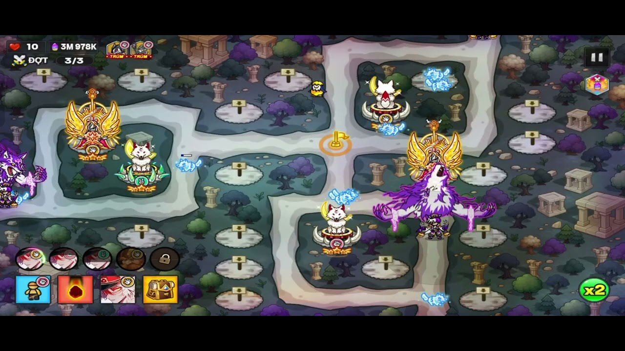 Cách qua màn 190/ gold tower defense#busidolgame  