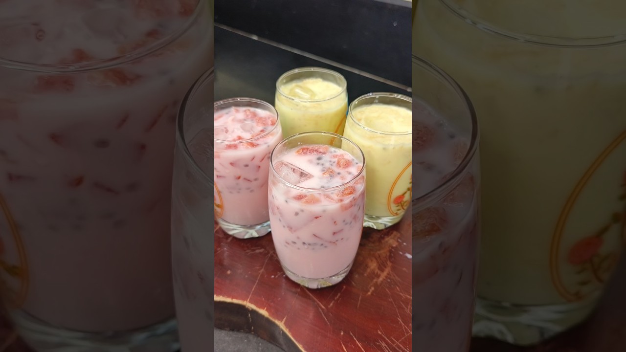 Mohabbat Sharbat Recipe | Ramzan Special Pink Milk Sharbat | Summer Drink #sharbat #ramzan #shorts