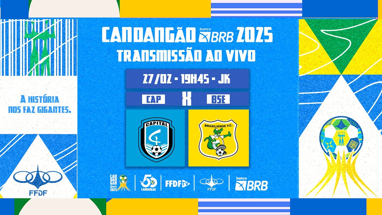CANDANGÃO BRB 2025 - 6ª RODADA - | CAPITAL X BRASILIENSE |