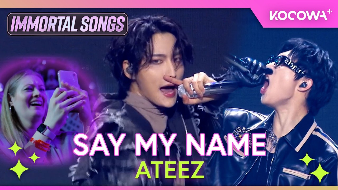 ATEEZ Domina Estados Unidos Con “SAY MY NAME” 🇺🇸⚡ | Immortal Songs EP632 | KOCOWA+ ESPAÑOL