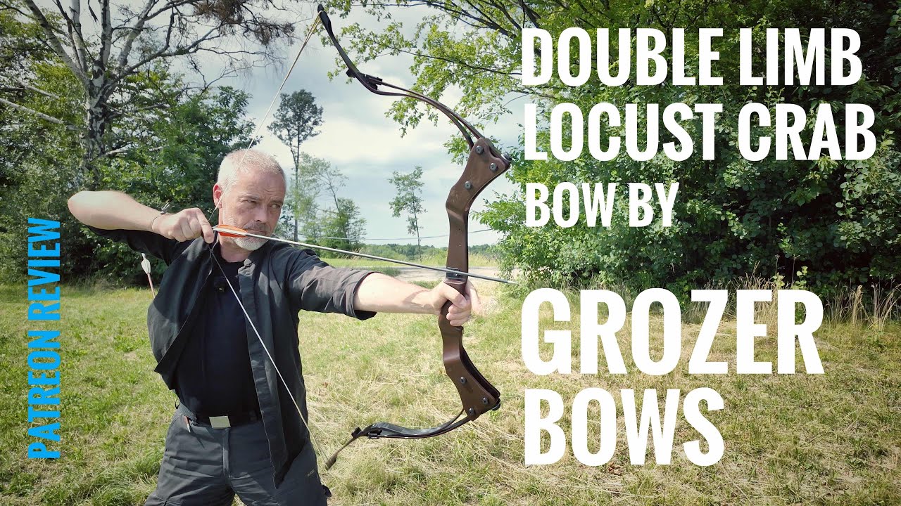 Double Limb Locust Crab Bow by Grozer Archery - Patreon Review