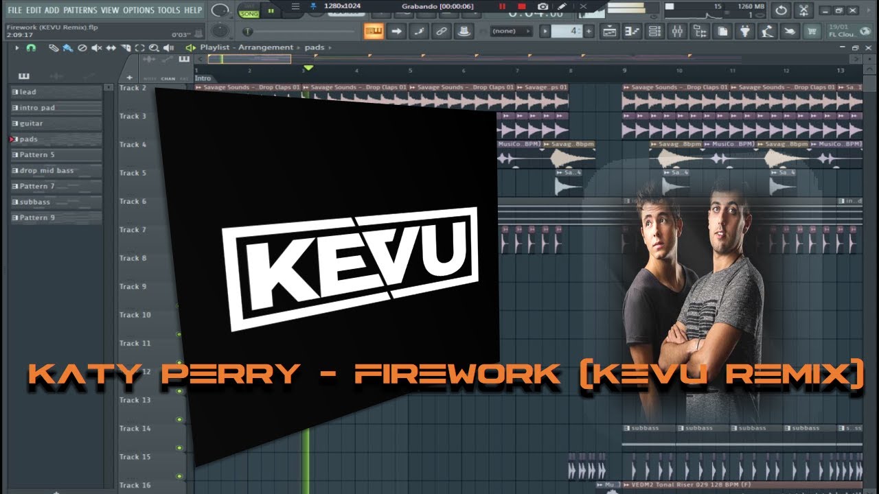 Katy Perry - Firework (KEVU Remix) - FL STUDIO REMAKE