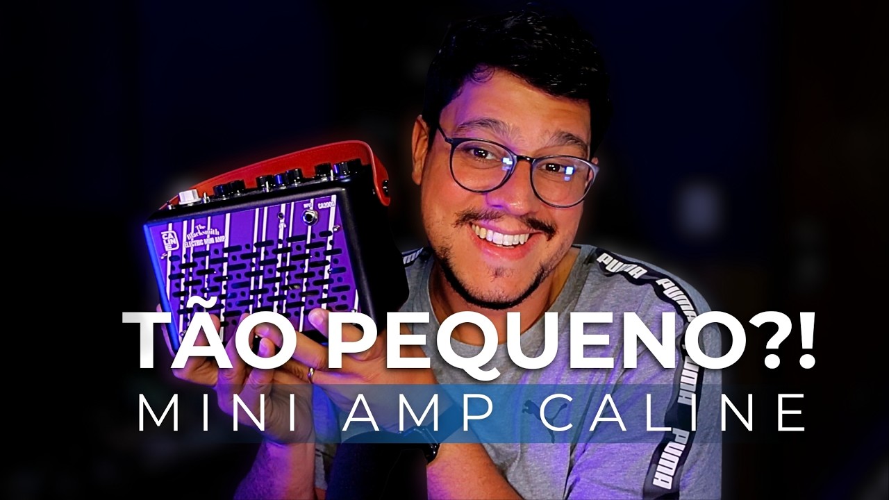 Esse AMP PORTÁTIL da Caline me SURPREENDEU…