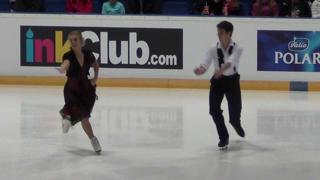 Finlandia Trophy 2012 Madison HUBBELL / Zachary DONOHUE SD +kiss&cry