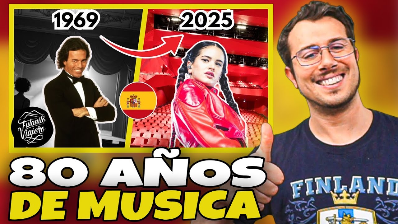 La Evolución de la Música Española Año por Año (1940-2024) 🇪🇸 Reacción