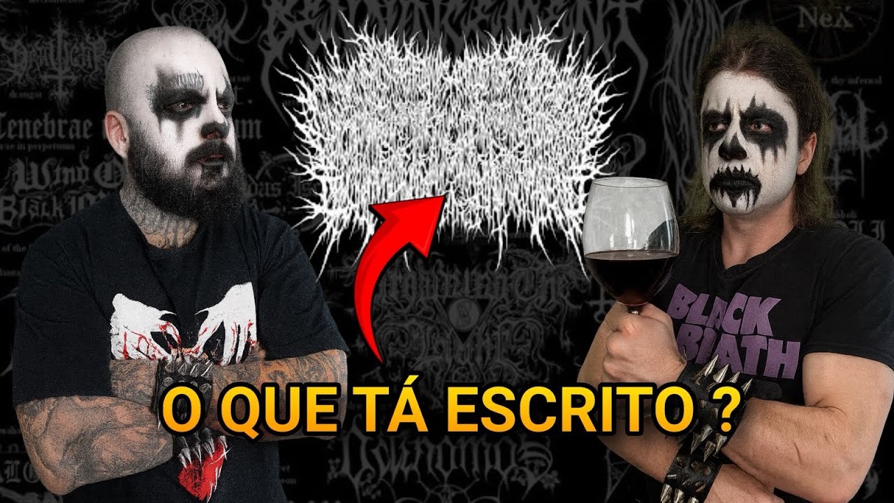 TENTANDO LER LOGOS DE BLACK METAL