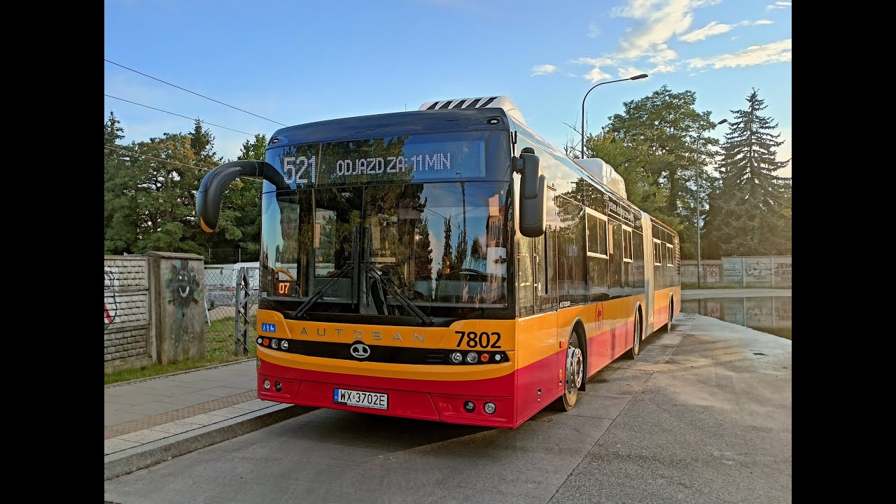 Autosan Sancity 18LF LNG #7802 MZA Warszawa na 07/521