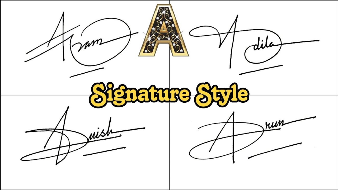 Easy to write Signature Tutorial | Idea's of Signature 