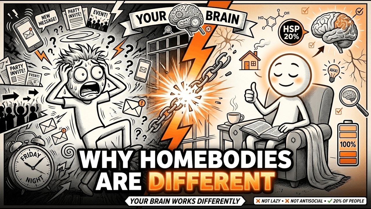 If You Love Staying Home, Your Brain Works Differently - Here's Why