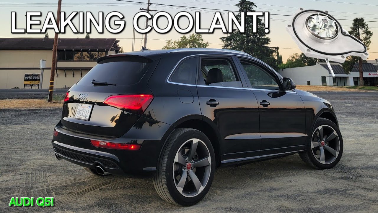 ЗАМЕНА ВОДЯНОГО НАСОСА на моем Audi Q5 3.0T Quattro 2014 года с турбонаддувом!