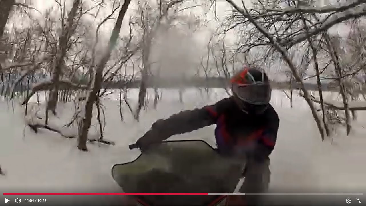 Video 260103V Yours truly!  The Bucket Stop Trail down onto the South Branch   Jan 10, 2026