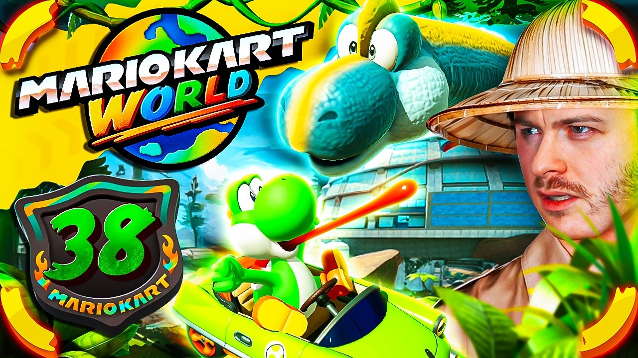MARIO KART WORLD 🏁 #38: Freies Fahren | Dinodino-Dschungel