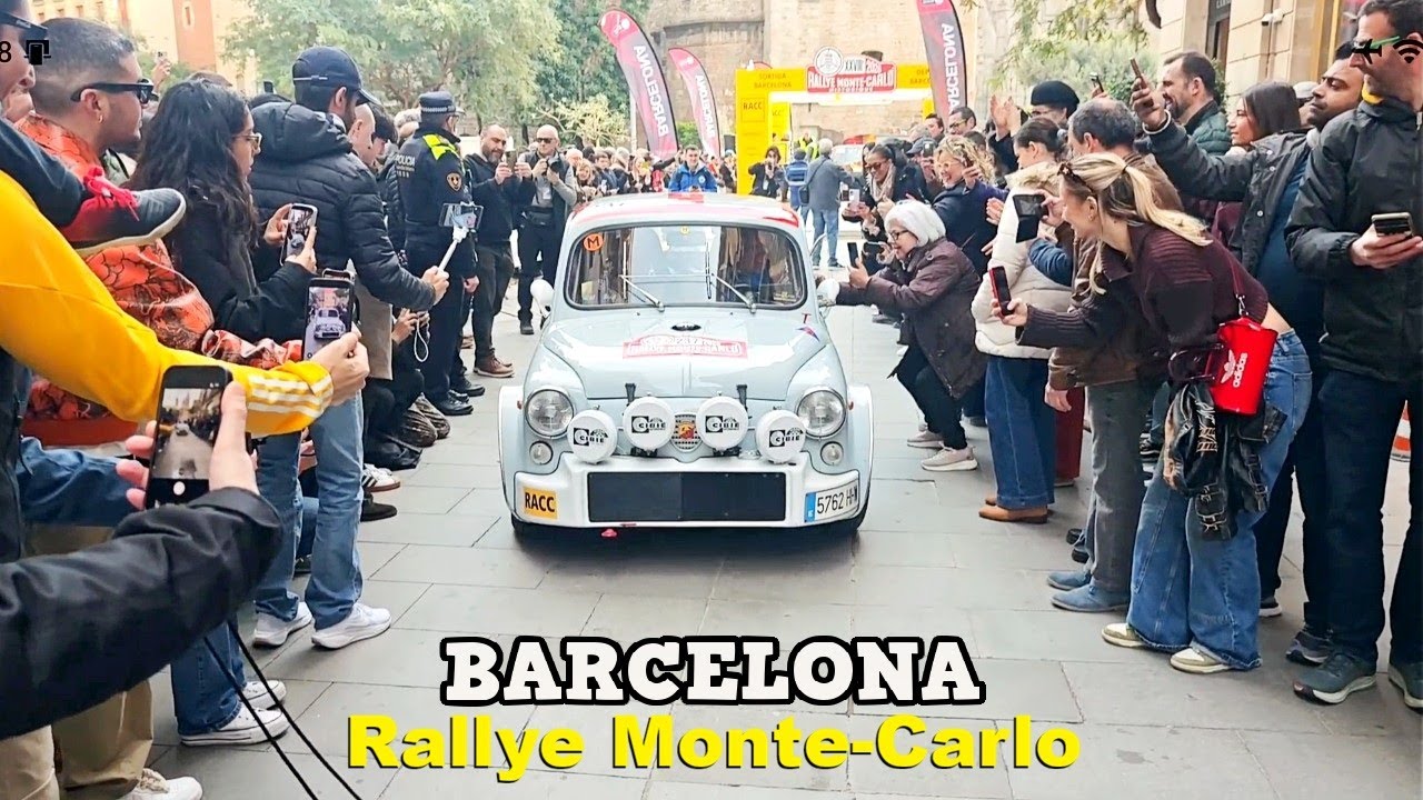 Rallye Monte-Carlo Histórico 2026 Barcelona, España