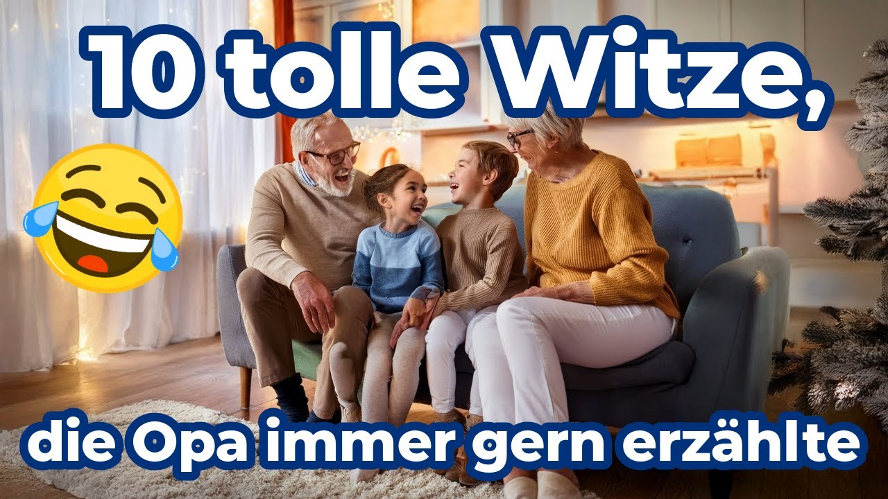 10 tolle Witze, die Opa immer gerne erz&auml;hlte - mit Jupp und Pitter