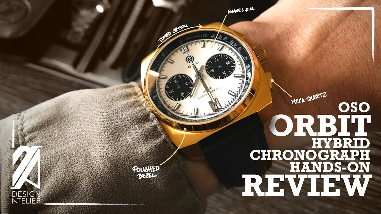 The OSO Orbit Abyss Meca-Quartz Chronograph Hands-On Review (Vintage Aesthetics + Surprises!)