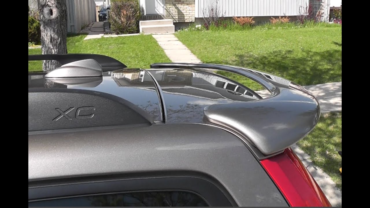 Volvo XC70 V70 P3 Roof Spoiler installation