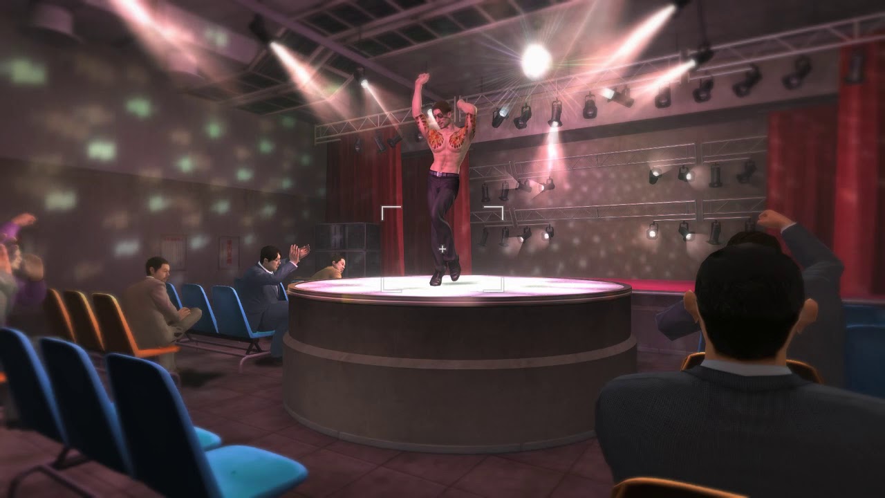 Yakuza 3 - Majima at the Strip Club