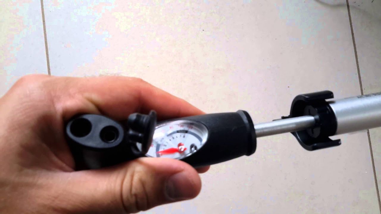 2 Way mini bicycle pump